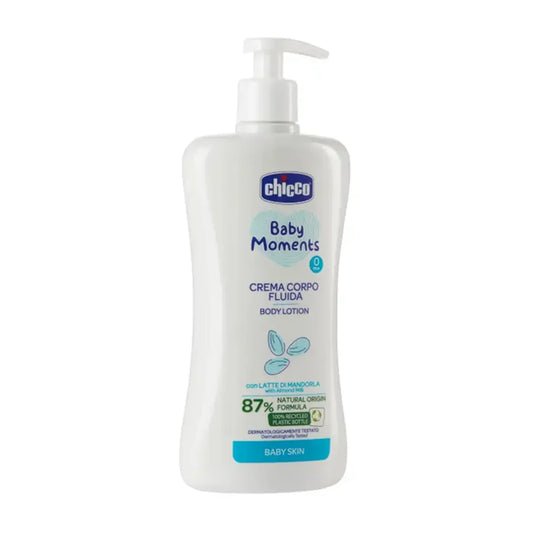 Chicco Baby Moments Crema Corpo Body Lotion 500ml | 0m+ Moisturizing Lotion for Newborn & Sensitive Skin