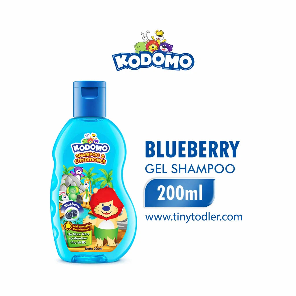 Kodomo Blueberry Baby Shampoo & Conditioner 200ml
