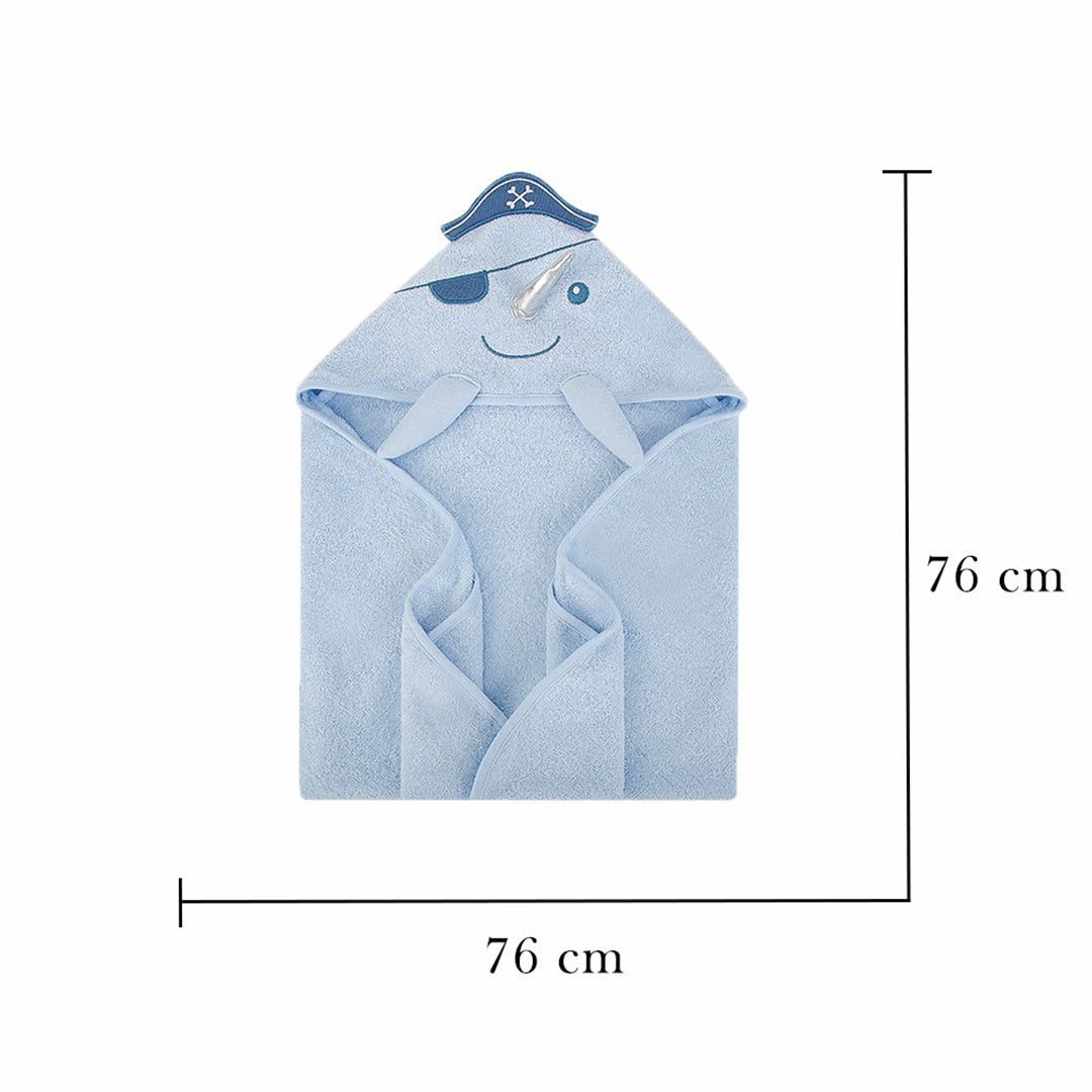 OK Baby Hooded Towel (Sky Blue)