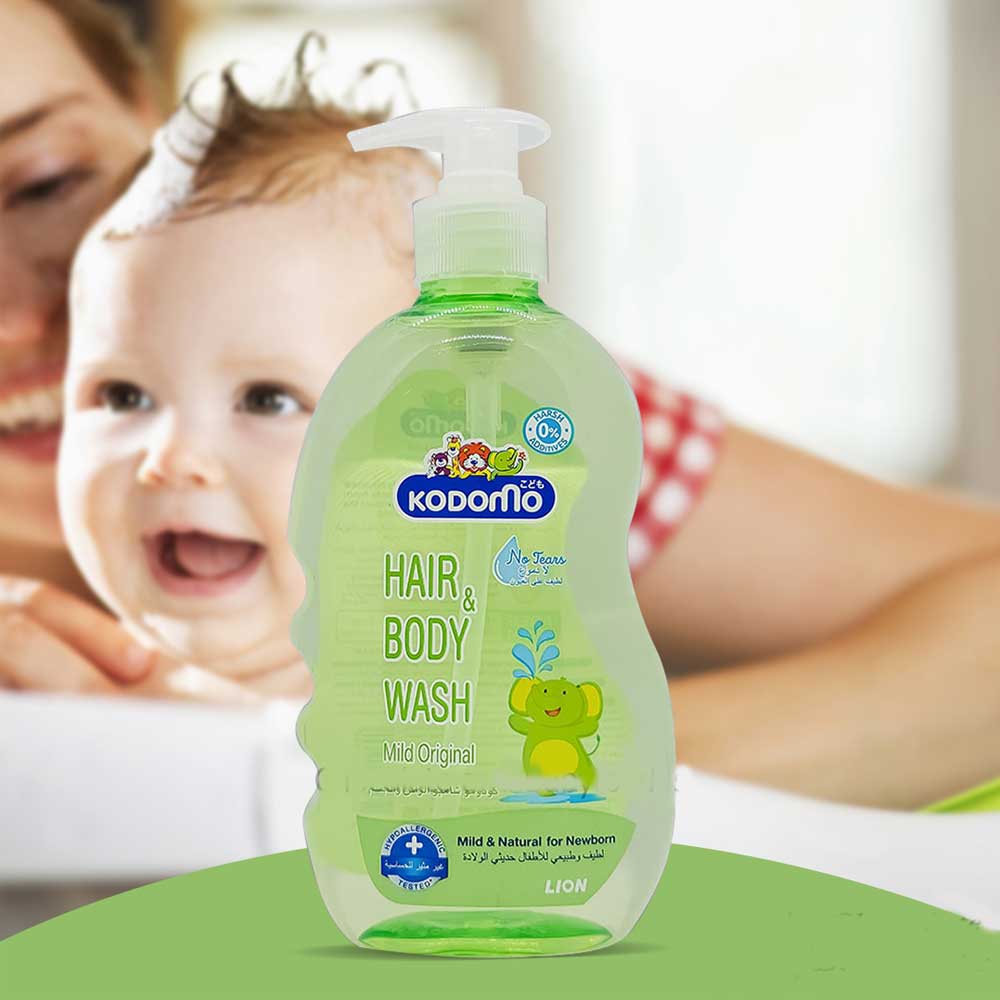 Kodomo Hair & Body Wash - 400ml