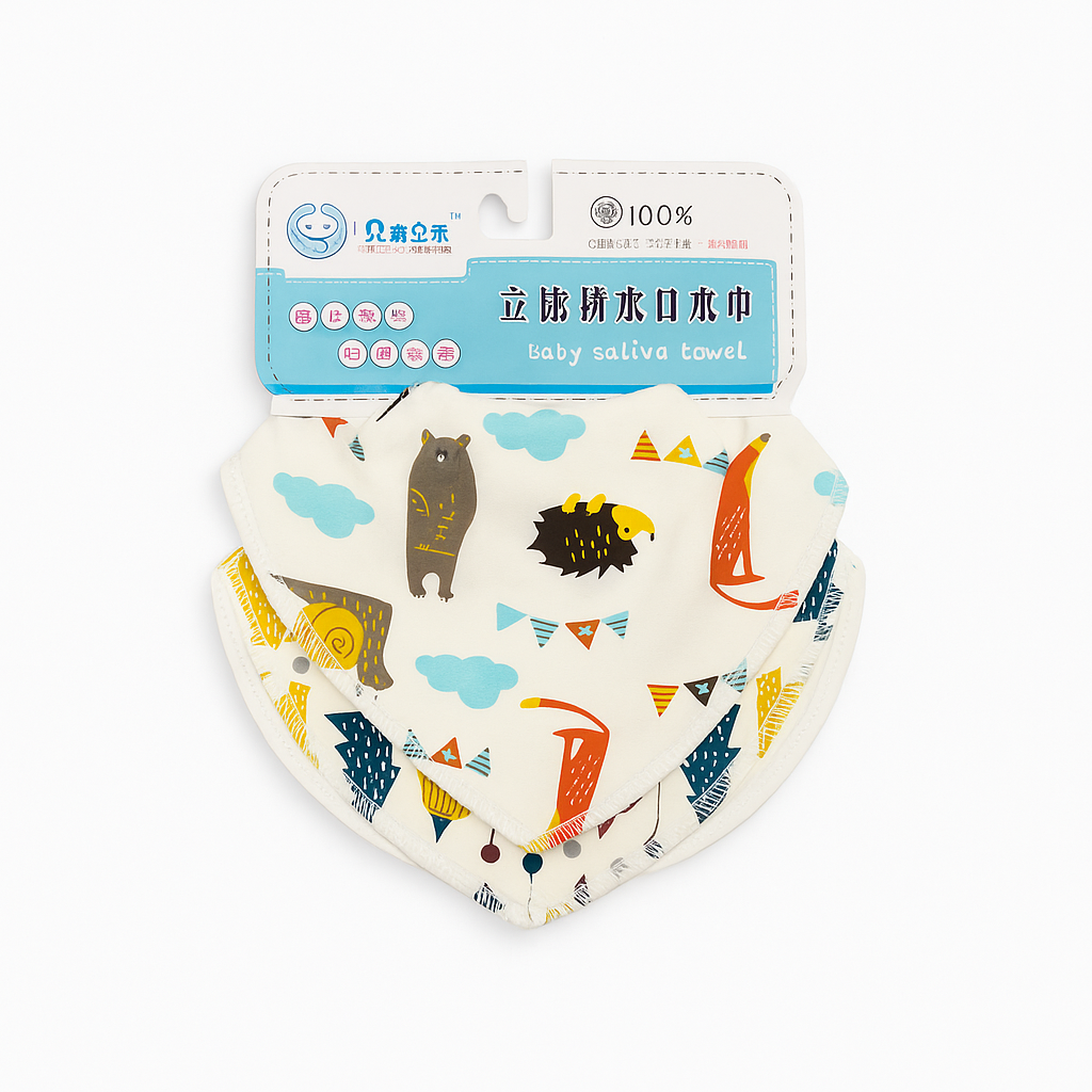 Baby Sliva Bibs Pack of 2
