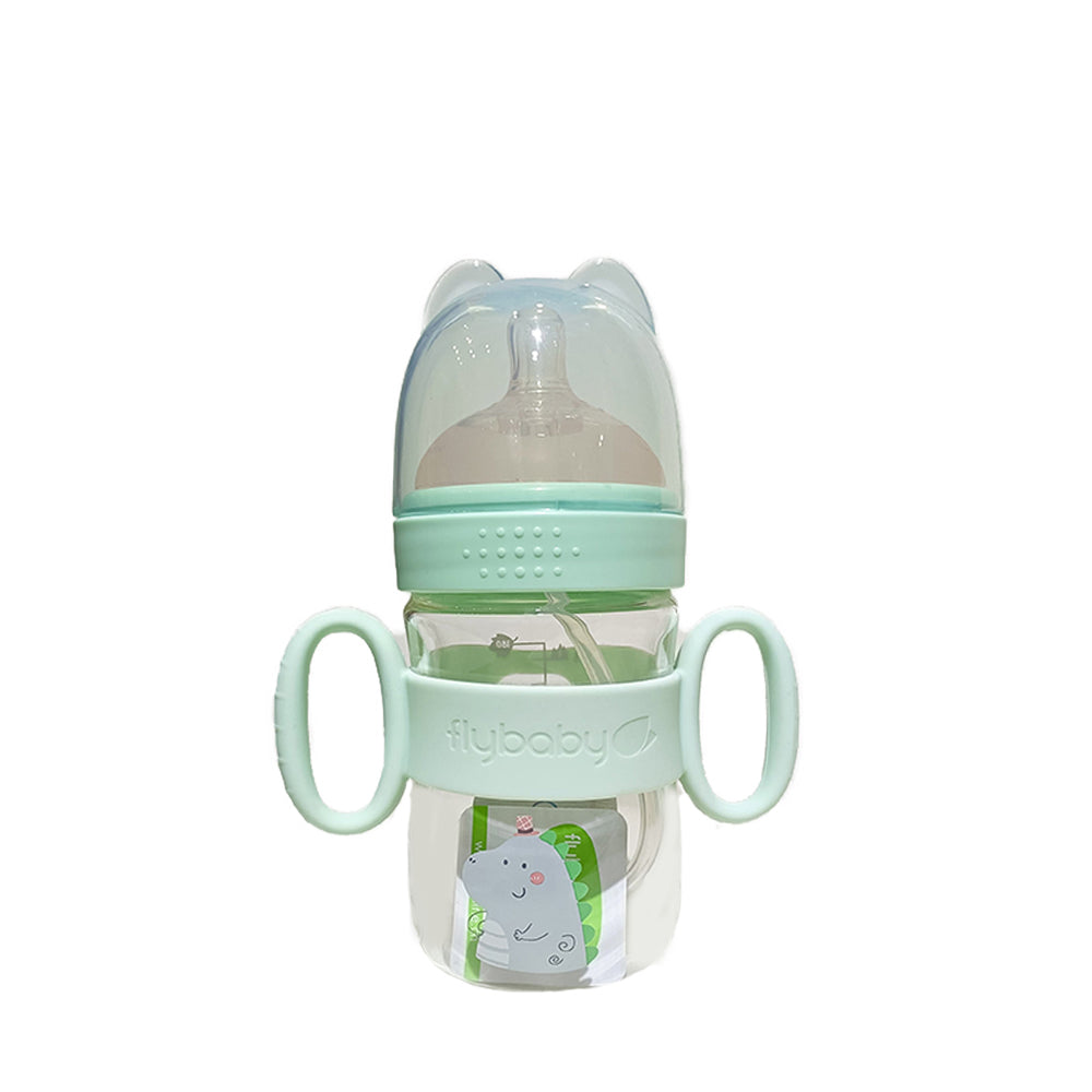 Flybaby Wide Neck Glass Feeder 180ml