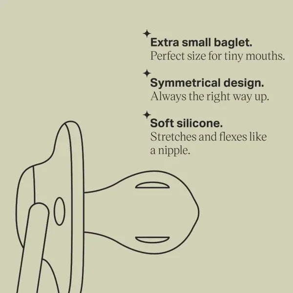 Tommee Tippee Newborn Soother Pack Of 2 0-2M