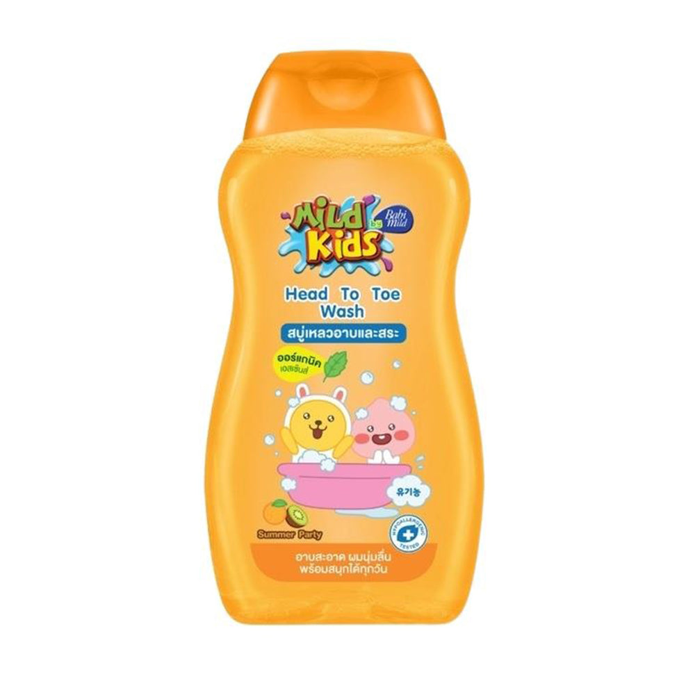 Babi Mild Kids Summer Party Head 2 Toe wash - 200ml