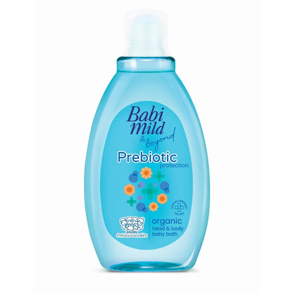 Babi Mild Prebiotec Head & Body Baby Bath - 200ml
