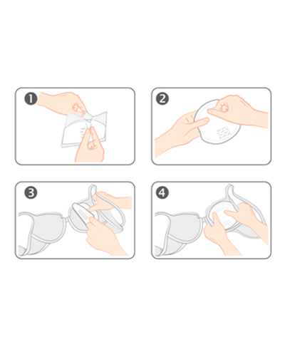 Nuk Ultra Dry Comfort Breast Pads Pack of 2