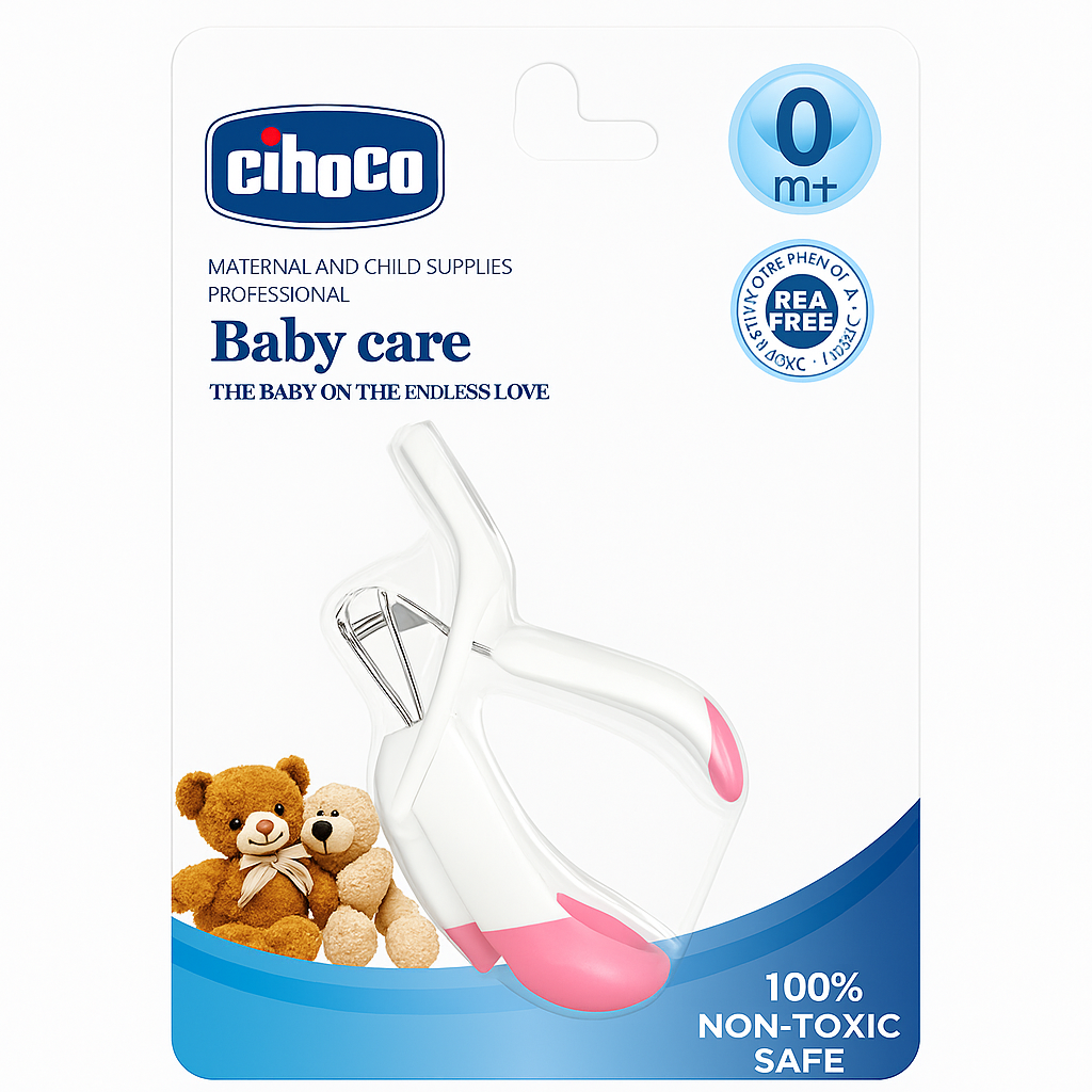 Chioco Nail Clipper with Magnifying Glass 0m+