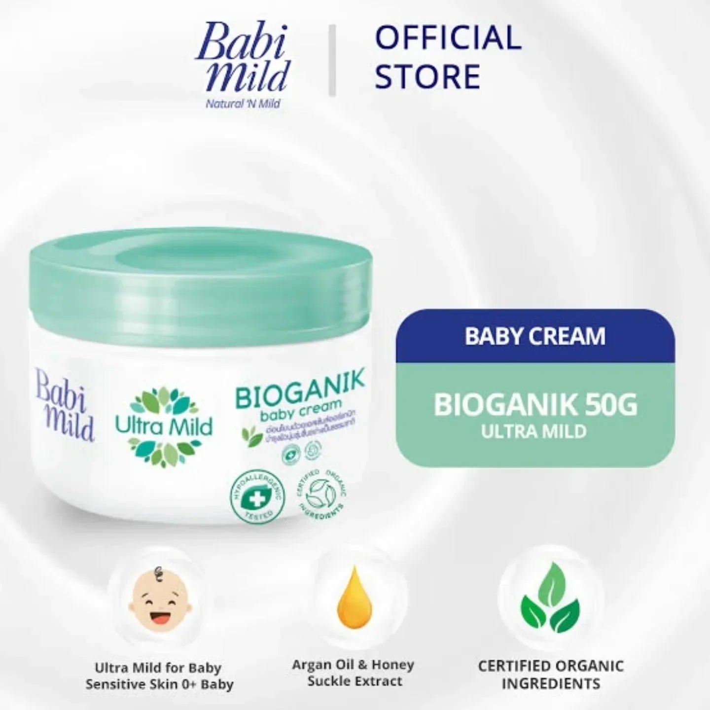 Babi Mild Bioganic Cream 50g