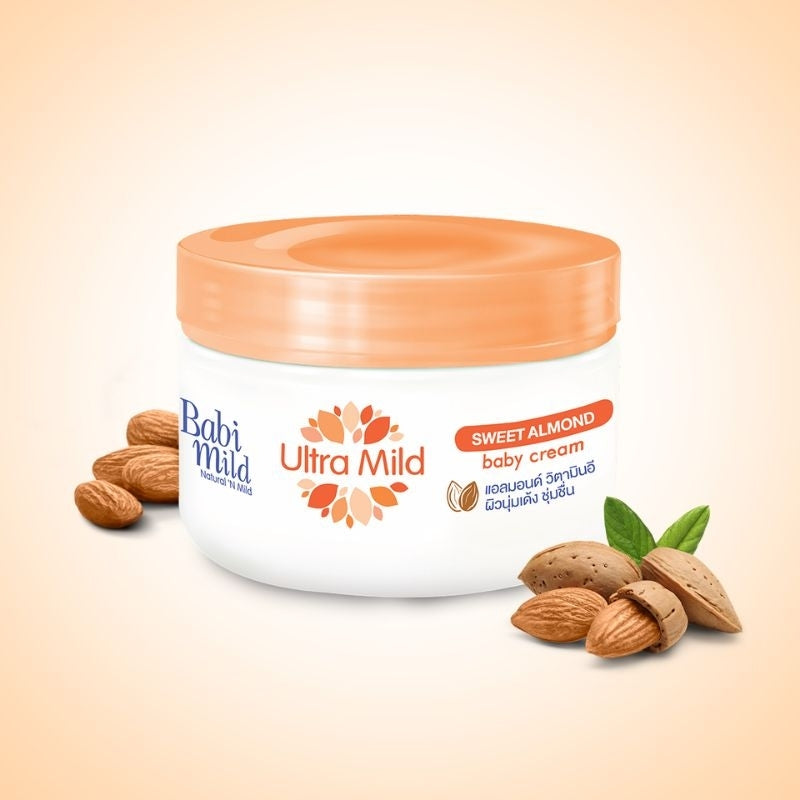 Babi Mild Cream Ultra Mild Sweet Almond 50G
