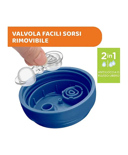 Chicco Advanced Cup,266 ml (12m+) Blue