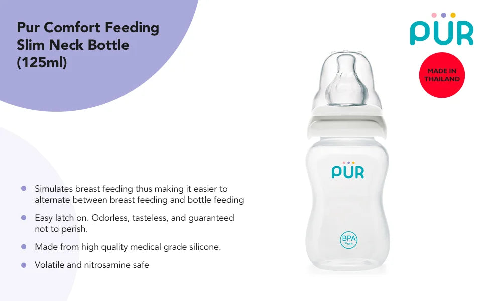 Pur Comfort Feeder S/N Bottle 4oz./125ml. – (1602)