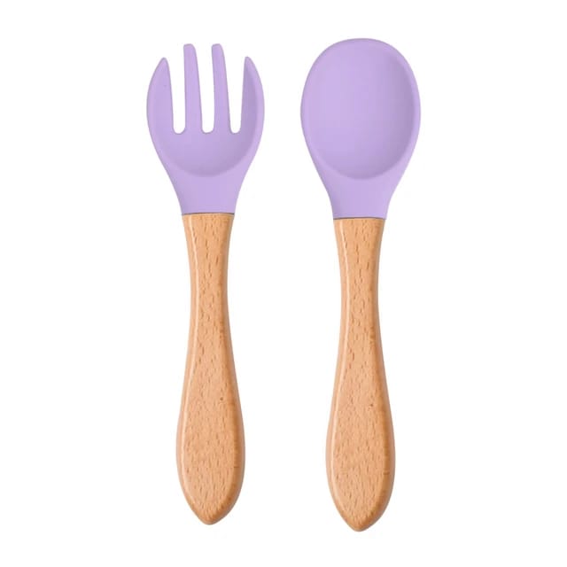 Only Baby Bamboo Spoon & Frok