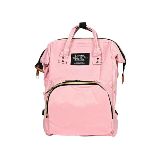 Living Traveling Share Baby Diaper Bag Pink