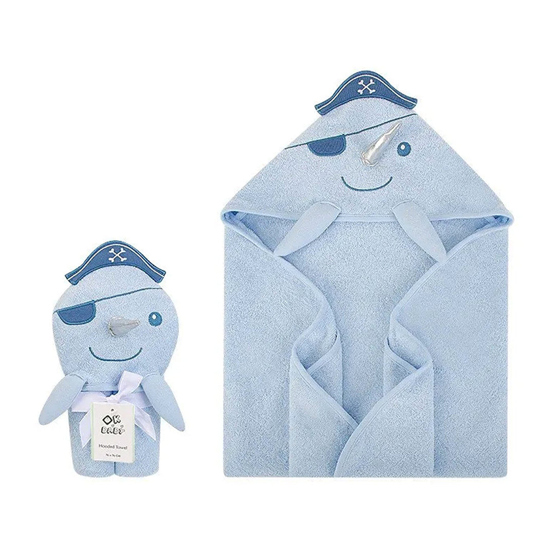 OK Baby Hooded Towel (Sky Blue)