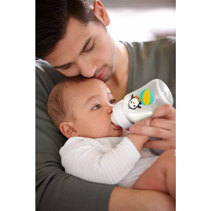 Avent Anti-Colic Feeding Bottle, 1m+, 260ml/9oz, Penguin, SCF821/13