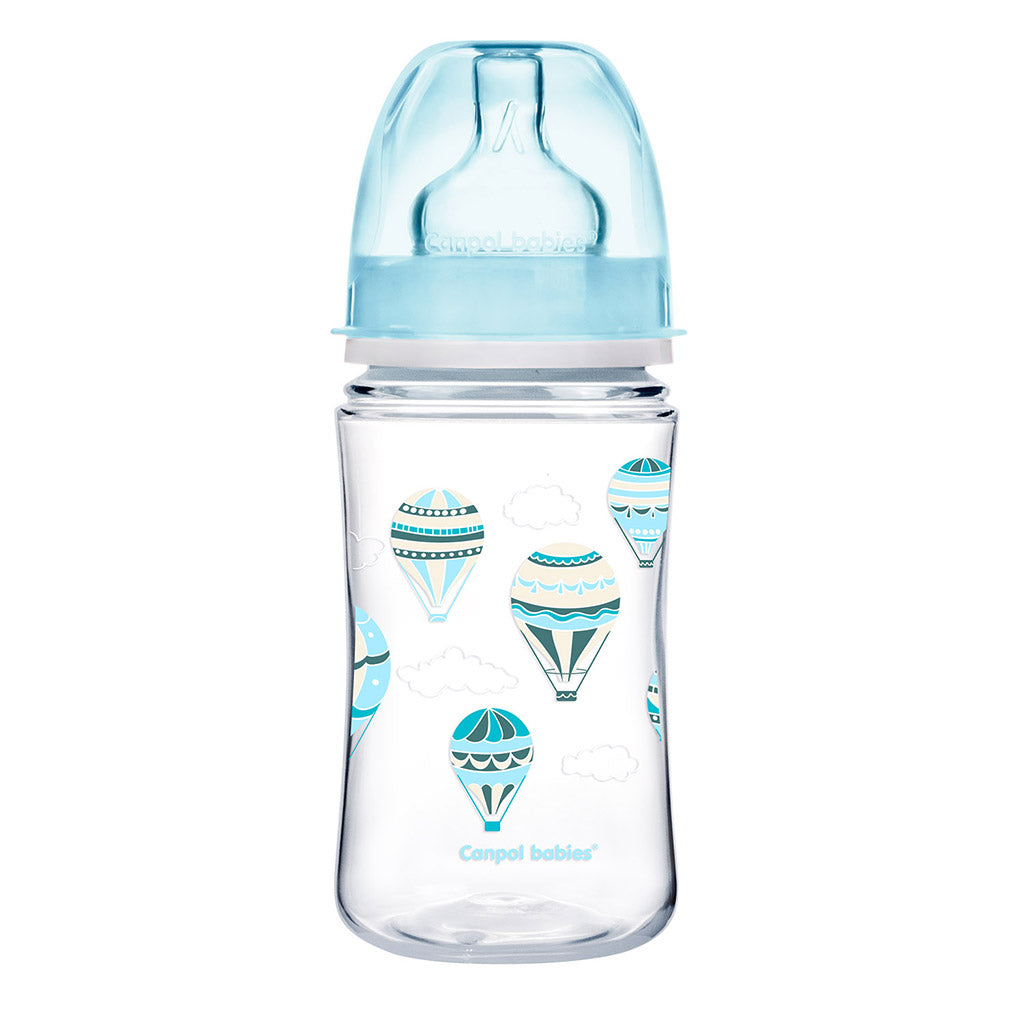 Canpol Wide Neck PP Bottle 240ml, Easy Start