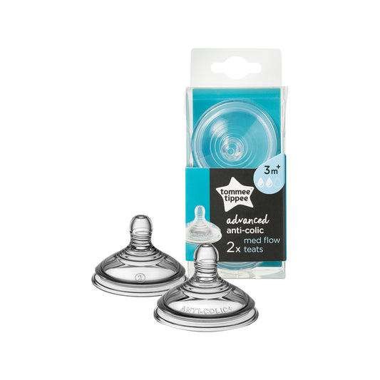 Tommee Tippee Medium Flow Soft Teat PK - 2 423962