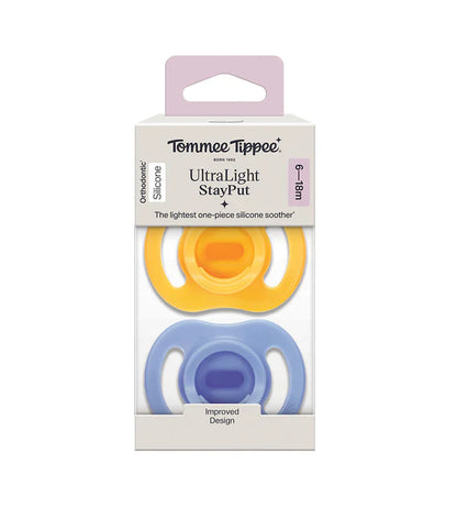 Tommee Tippee Ultra Light Soothers 6-18M - (433595)