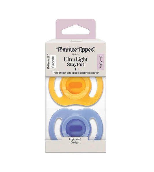 Tommee Tippee Ultra Light Soothers 6-18M - (433595)