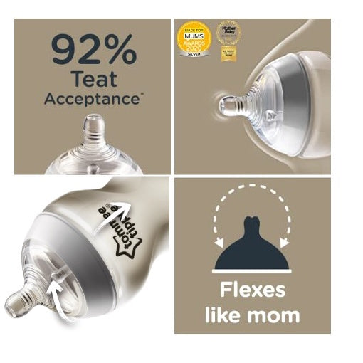 Tommee Tippee Tinted Bottle Black 260ML/9OZ-422575