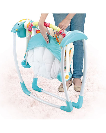 Mastela Deluxe Portable Swing Aqua (6579)