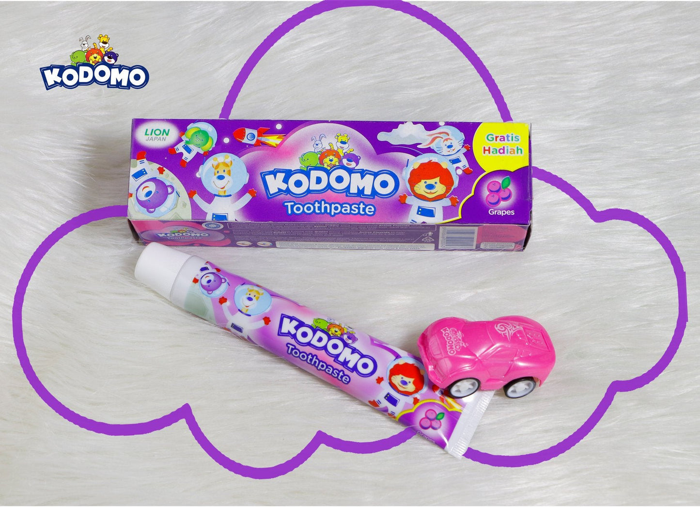 Kodomo Toothpaste Grape 45g