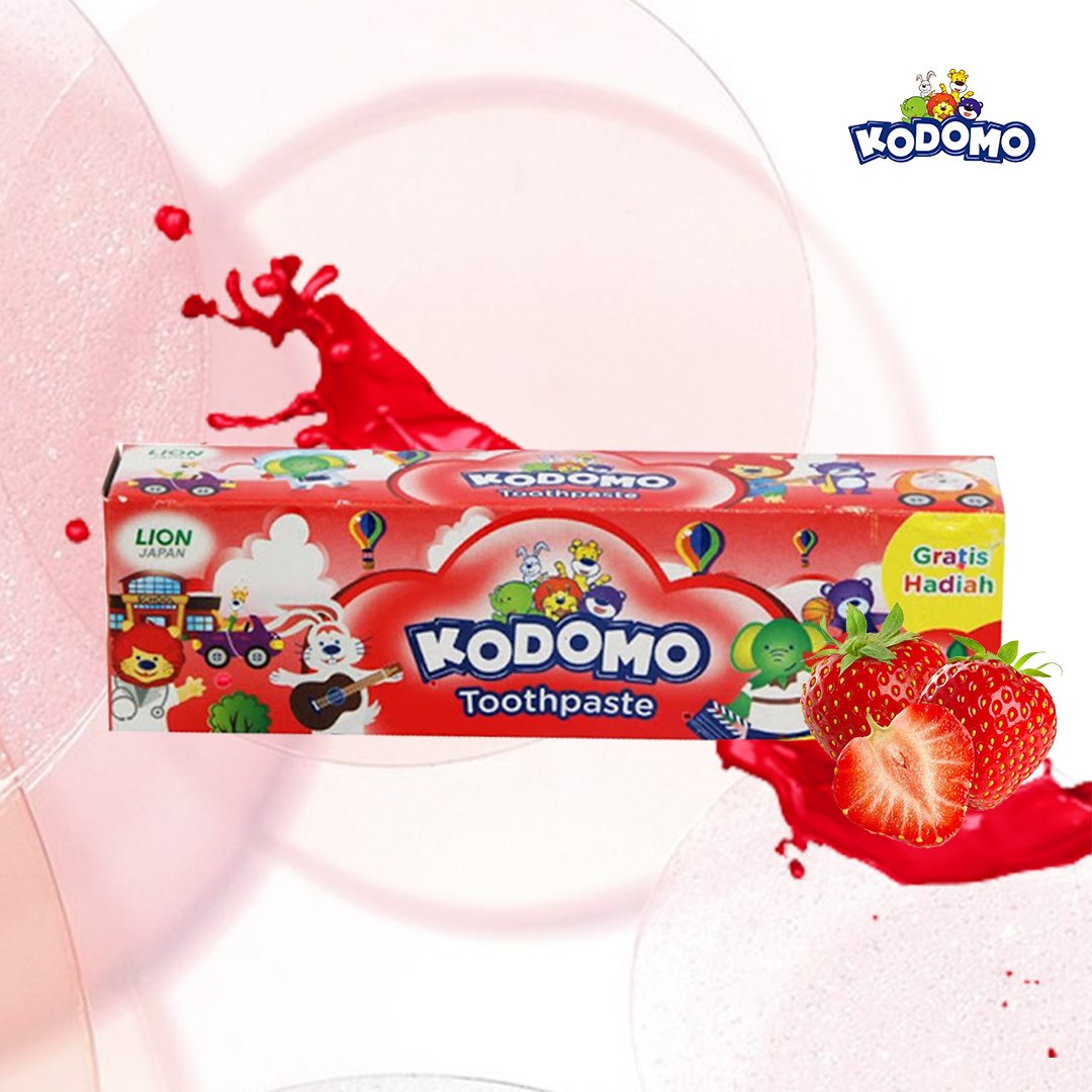 Kodomo Strawberry Toothpaste - 45g