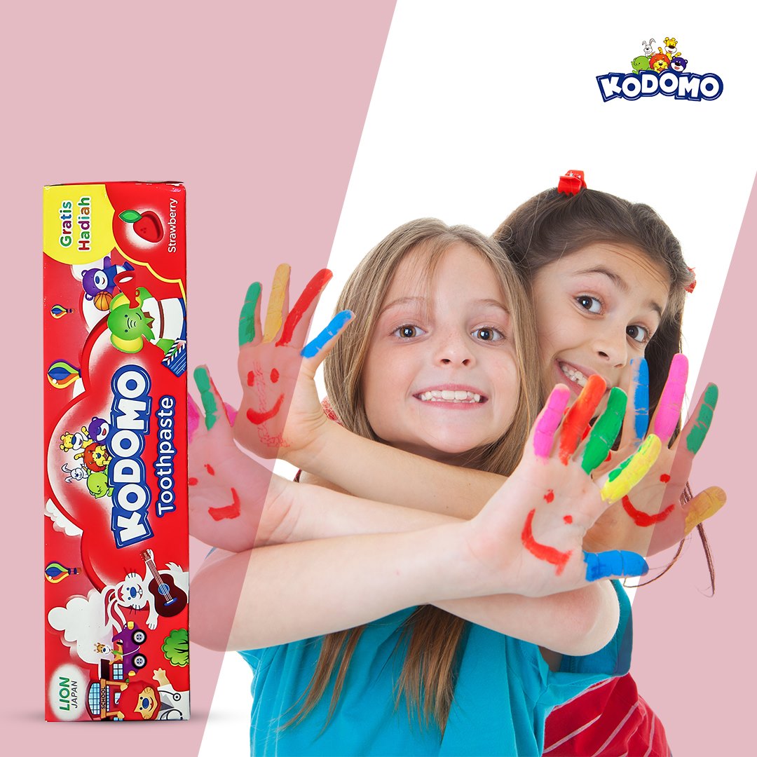 Kodomo Strawberry Toothpaste - 45g