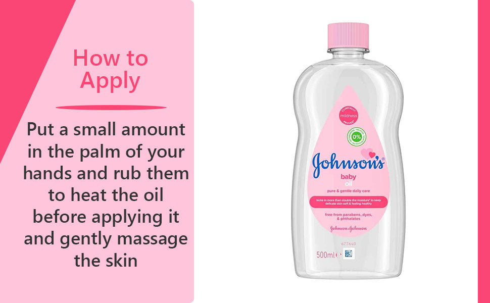 Johnsons Baby Oil 500ml