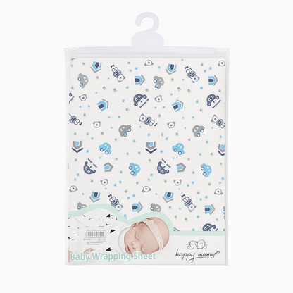 Happy Mums Baby Wrapping Sheet ( Without Hood )