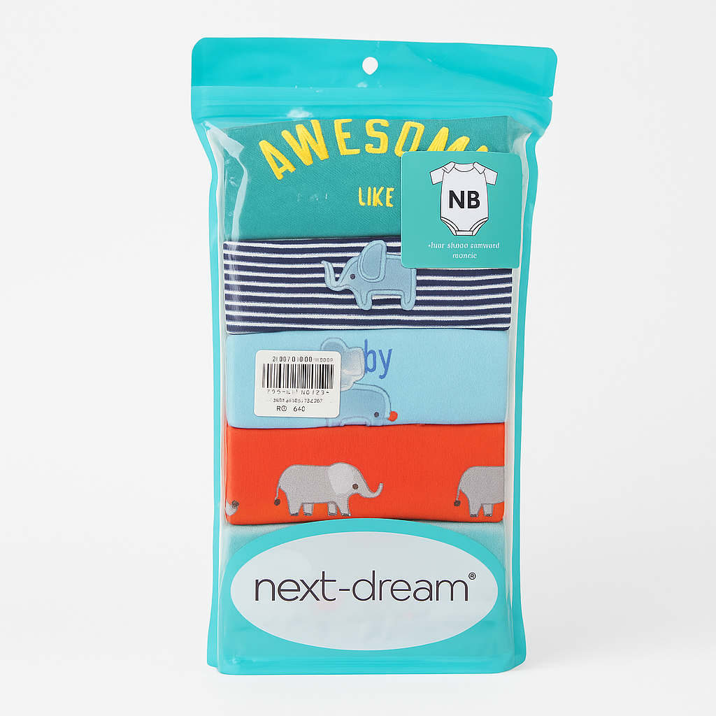 Next Dream Body Romper (Zero Size) Pack of 5