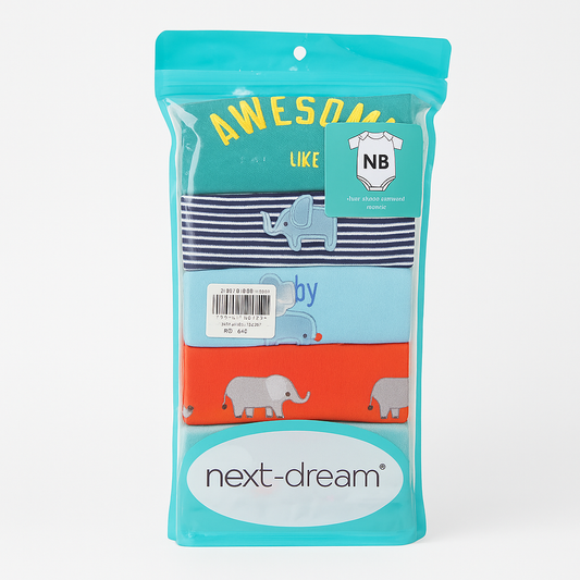 Next Dream Body Romper (Zero Size) Pack of 5