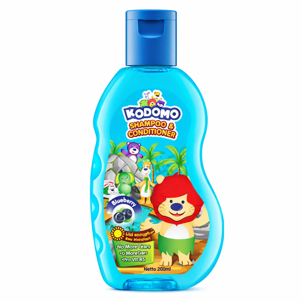 Kodomo Blueberry Baby Shampoo & Conditioner 200ml