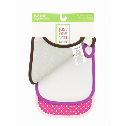 CARTER'S Bib Pack of 3