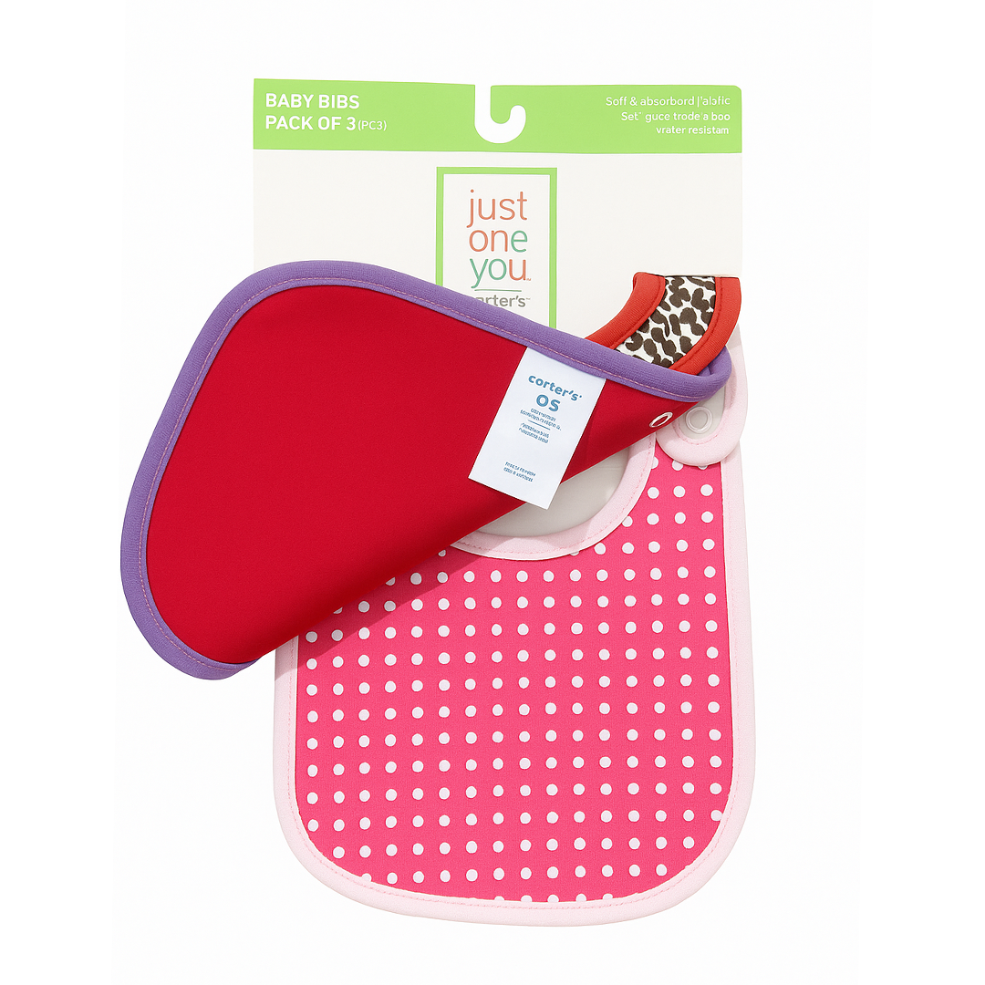 CARTER'S Bib Pack of 3