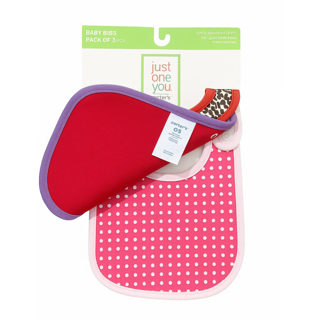 CARTER'S Bib Pack of 3