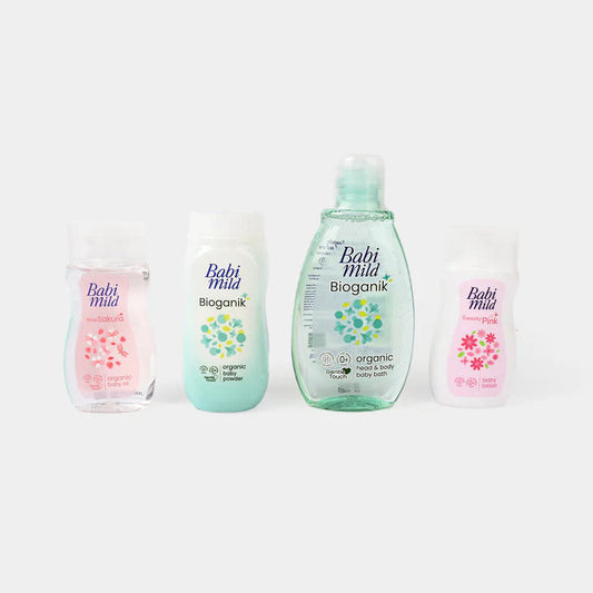 Babi Mild The Natural Baby Gift Set, 4-Pack