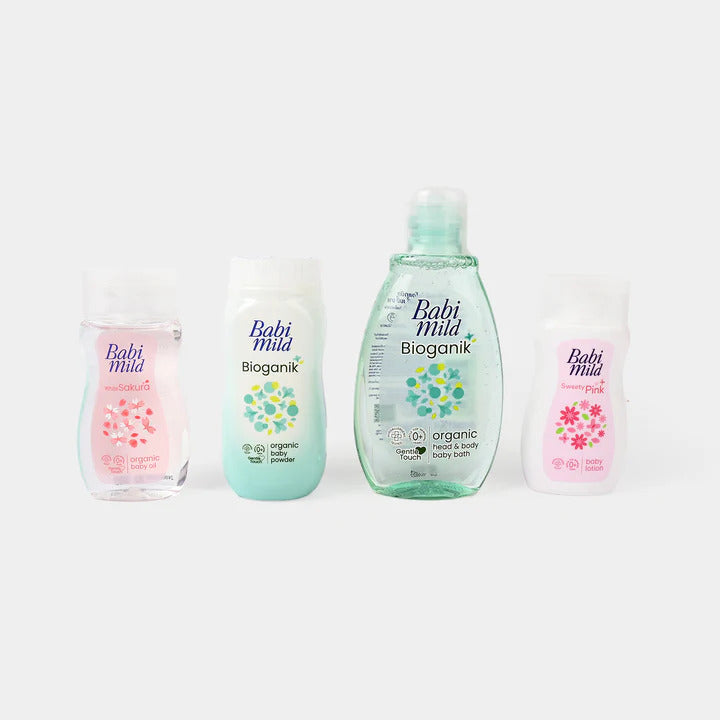 Babi Mild The Natural Baby Gift Set, 4-Pack