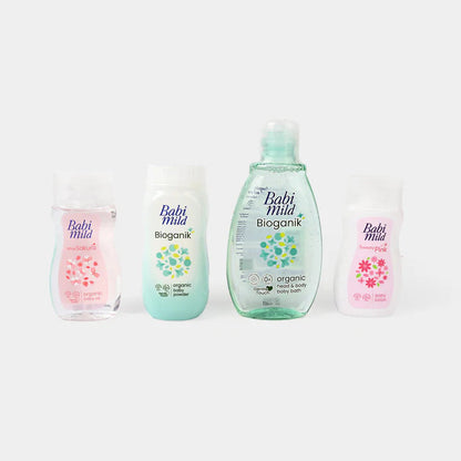Babi Mild The Natural Baby Gift Set, 4-Pack