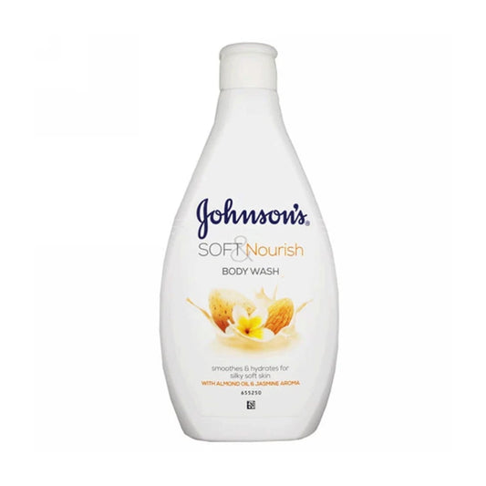 Johnsons Soft & Nourish Body Wash 400ml