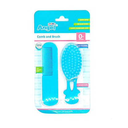 Angel Stony Comb & Brush