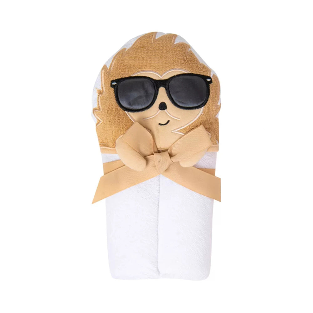 Hudson Baby Hooded Towel (White)