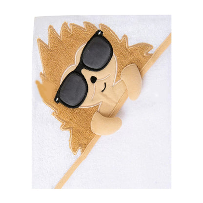 Hudson Baby Hooded Towel (White)