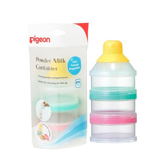 Pigeo Powder Milk container