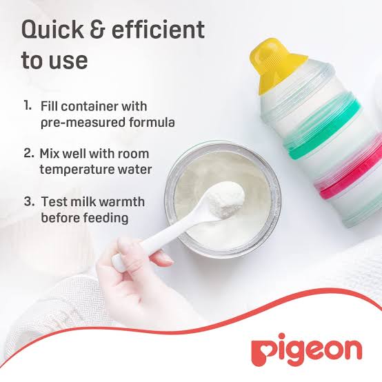 Pigeo Powder Milk container