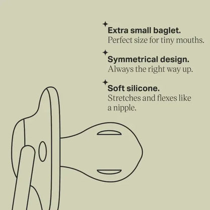 Tommee Tippee Newborn Soother Pack Of 2 0-2M