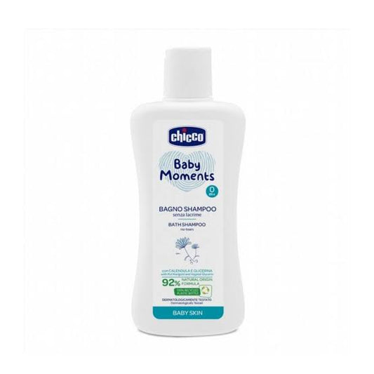 Chicco Baby Moments No-Tears Shampoo 0m+ 200ml