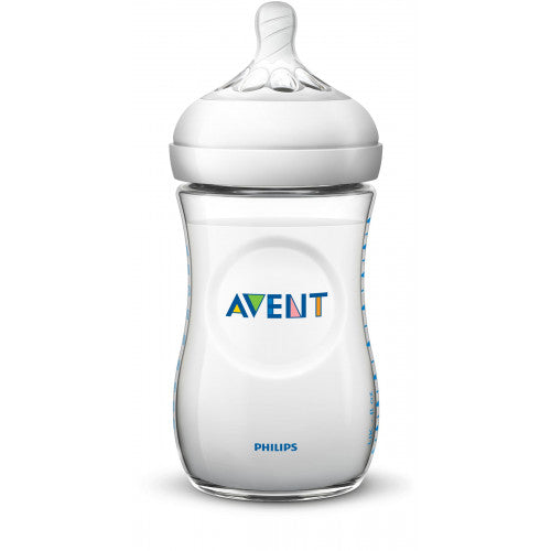 Philips Avent Natural 260ML Feeding Bottle - (SCF693/13) 1m+