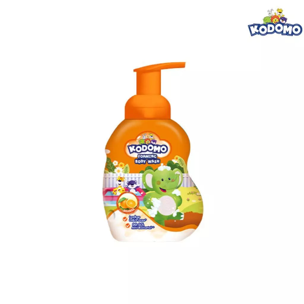 Kodomo Foaming Orange Body Wash - 250ml
