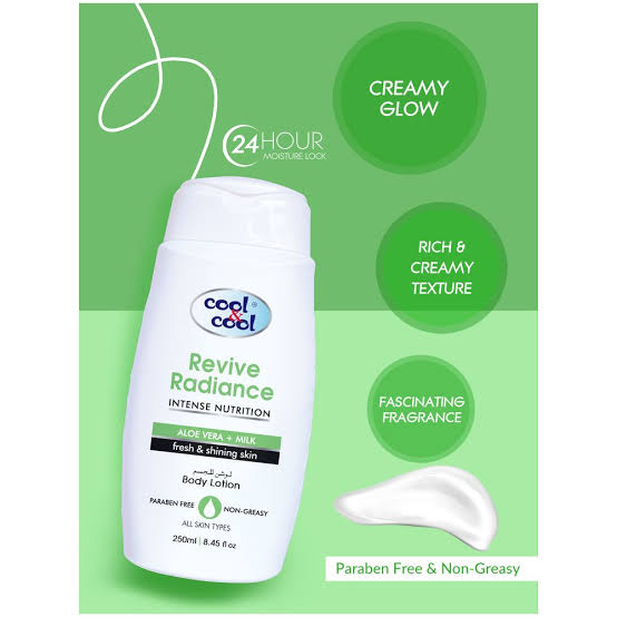 Cool & Cool Revive Rediance Body Lotion - 100m